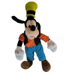 Vintage Disney 12” Goofy Plush Toy, Classic Outfit Arco toys Stuffed Animal